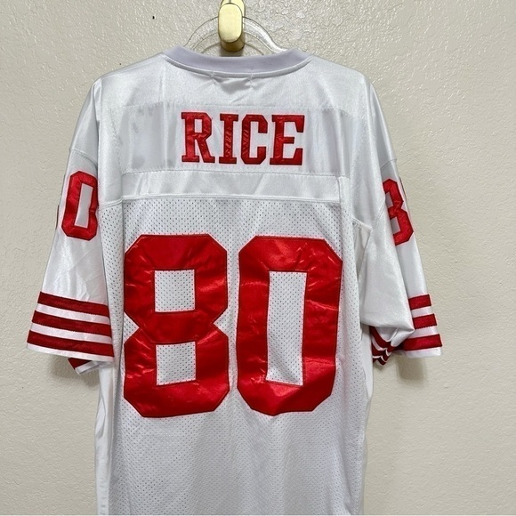 Vintage 1996 Jerry Rice San Francisco 49ers Mitchell & Ness NFL Throwback Jersey - Picture 11 of 13